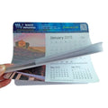 Custom 12 Page Calendar Mouse Pad Fashion Turn Page Photo Mouse Pad Desk Frosted PVC Mouse Pad