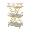 Factory Direct Sales Iron Beauty Tool Car Hair Salon Trolley