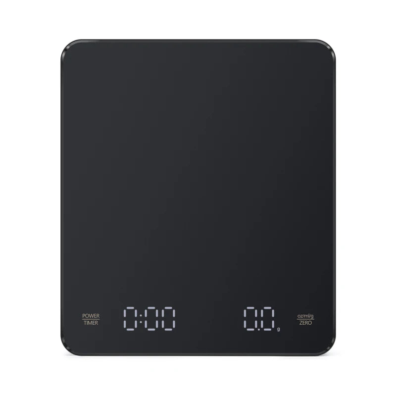 USB Recharger 3Kg Mini Coffee Scale Timer Led  Display 0.1gram Digital Kitchen Scale