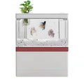Desktop Mini Acrylic Fish tank USB Creative Silent Filtering Small Aquarium Viewing Ecological tank No Change Water