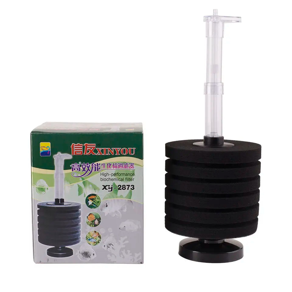 XINYOU Aquarium Filter for Crystal Clear Water - Hassle-free Maintenance and Healthy Fish Habitat XY-2873