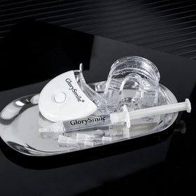 Private Label 3ml Teeth Whitening Gel Syringe Bright White Bleaching Tooth Sets With 5 Led Light