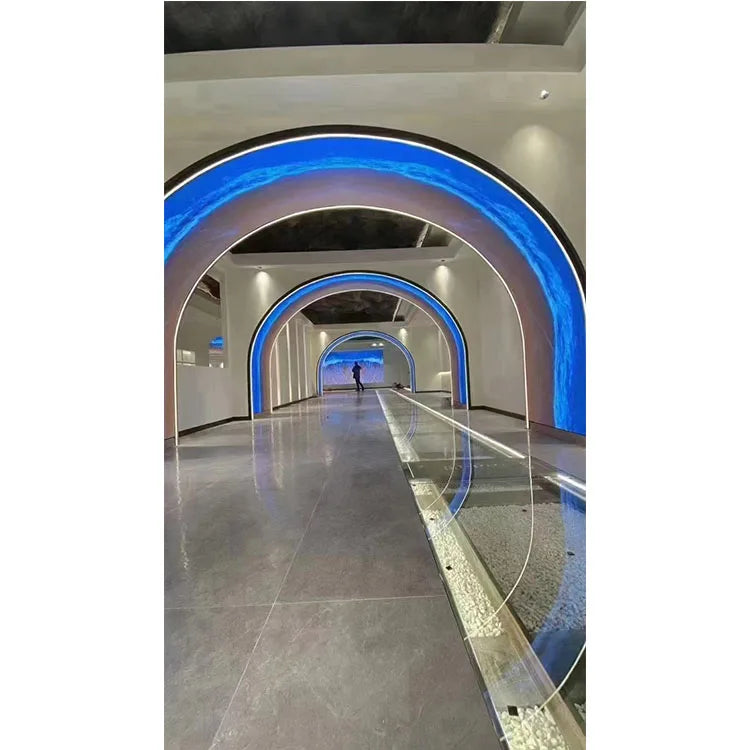 Indoor Led Display Video Led Wall P1.25 P1.5 P2.5 P4 P3 Panel Soft Flexible Led Module Screen Advertising
