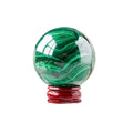 Wholesale Natural Gemstone Malachite Crystal Ball Healing Stone Crystal Sphere Ornament
