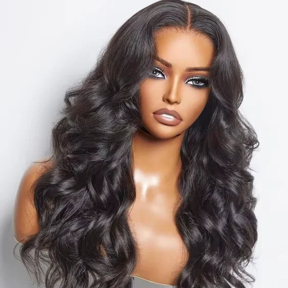 High Quality Brazilian Hair Wig Hot Selling Straight 5x5 180Density Body Wave Wig Set for Black Women Real Human Hair Products