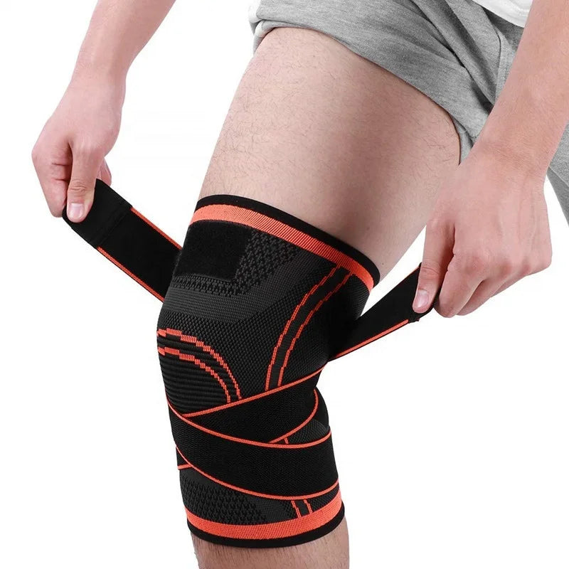 Men Women Sports Knee Support Compression Sleeves Joint Pain Arthritis Relief Running Fitness Elastic Wrap Brace Knee Pads