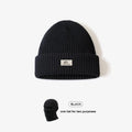 Cold Beanie Knitted Hat Full Face Cover Adult Winter Ski Balaclava for Outdoors