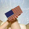2025 Hot Diamond Clutch Bags Women Evening Handbags Purse National Flag Clutch Bag Stack of Cash Dollars Crystal Clutch Purses