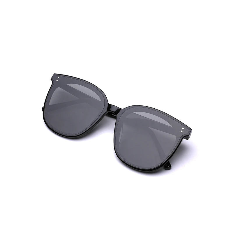 New Korean Design Fashion Uv400 Designer Famous Brand Acetate Sunglasses for Women