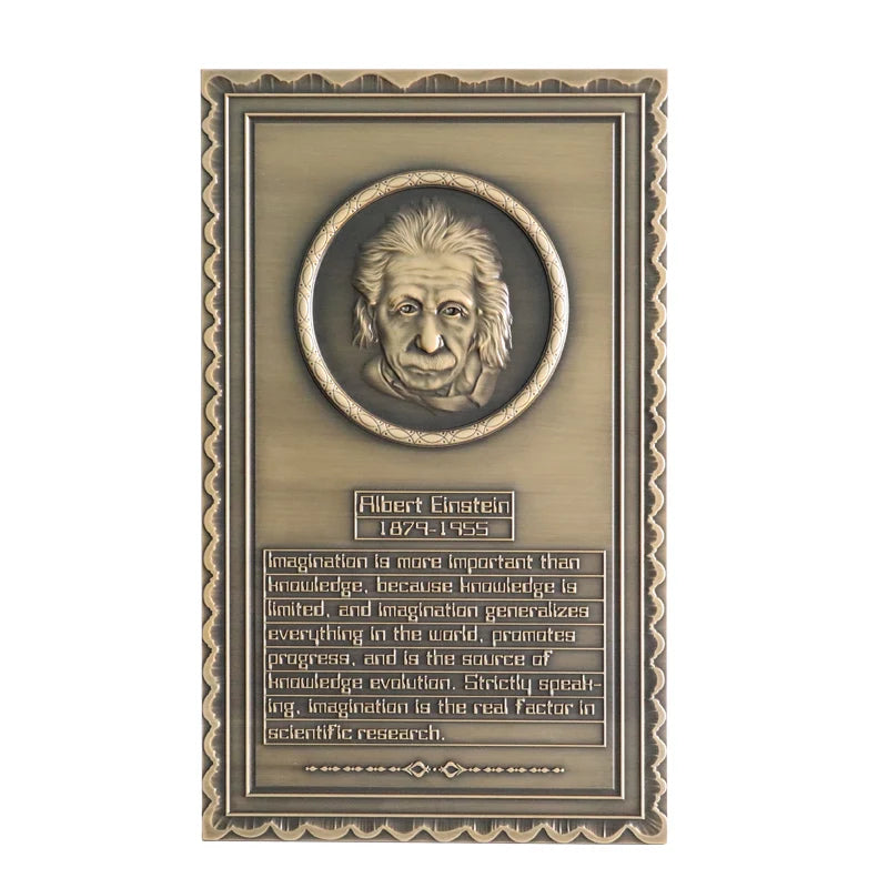 Metal Decorate Plaque Classic Embossed Plaque Engraved Signs for Business
