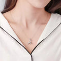 New Arrival Animal Jewelry 925 Sterling Silver Christmas Deer Giraffe Pendant Necklace