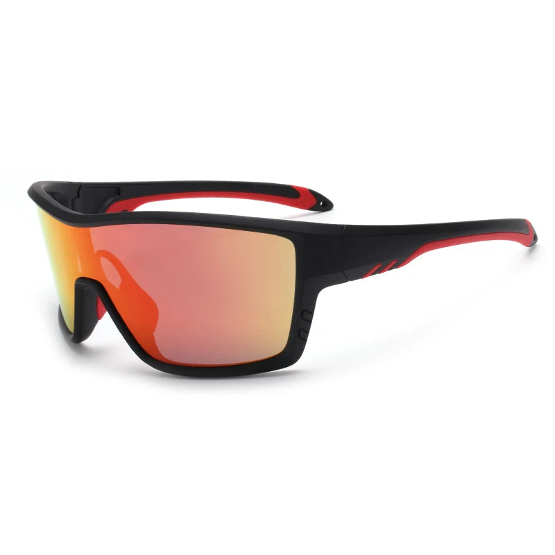 2023 Windproof Sand Running Outdoor Glasses Logo Custom Cycling Polarized Sport Sunglasses for Men Lunettes De Sport