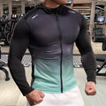 Custom Fashion Men's Jackets 92% Polyester 8% Spandex Casual Waterproof Lightweight Windbreaker Jacket for Men