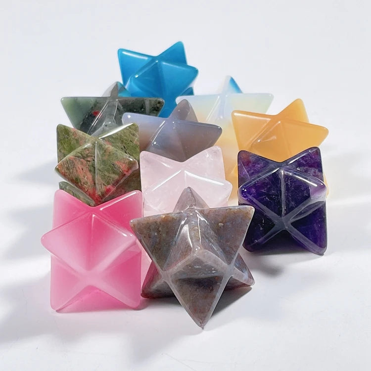 Huiying Crystal Healig Stones Guardian Merkaba For God's Love