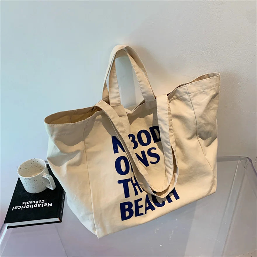 2025 Factory Wholesale Canvas Shopping Bag Natural Cotton Reusable Hand Tote Bag With Custom Logo Printed