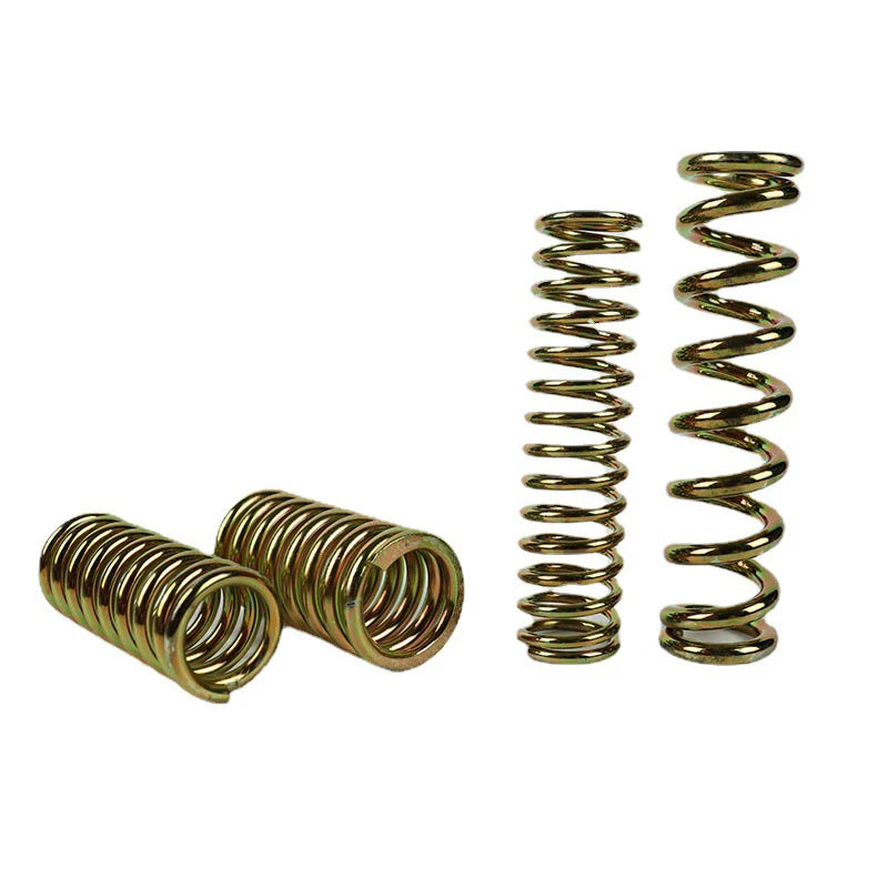 Pro Alloy Industrial Coil Assorted Compression Springs Stainless Steel Elastic Yellow Flat Style