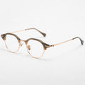 Benyi Classic Vintage Titanium Optical Eye Glasses Women Men Lightweight Spectacle Frame for Myopic Support Prescription Lens