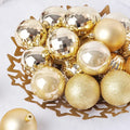I750 New Arriving 36pcs Special Plastic Balls Classic Christmas Ball Ornament Set Christmas Decorations