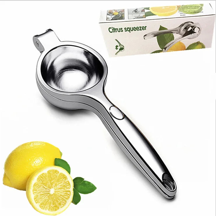 Premium Stainless Steel Citrus Fruits Juicer Hand Manual Orange & Lemon Squeezer Kitchen Tools for Fruit Pressing