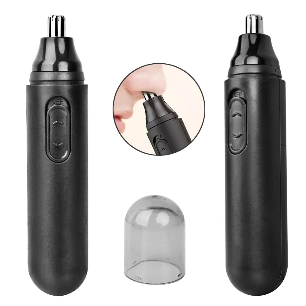 Professional Painless Electric Ear Nose Hair Trimmer for Men