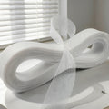 2" (5 Cm) White Black Hard Stiff Horsehair Braid / Crinoline Trim /Horsehair for Wedding Dress Bridal Dress Evening Dress