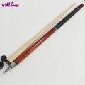 Xmlivet Handmade 12mm Tiger Maple Solid Wooden Colored Amber Billiards Carom Cues in Leather Cue Grips Pool Cue Sticks Wholesale MegaBDM