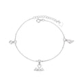 Angel Wings Bracelet Simple 925 Silver Angel Wings Jewelry for Woman Girls Bracelet