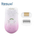 Resuxi HB-908B Epilator for Women Electric Shavers Hair Removal Appliance Rechargeable Home Use Lady Shaver