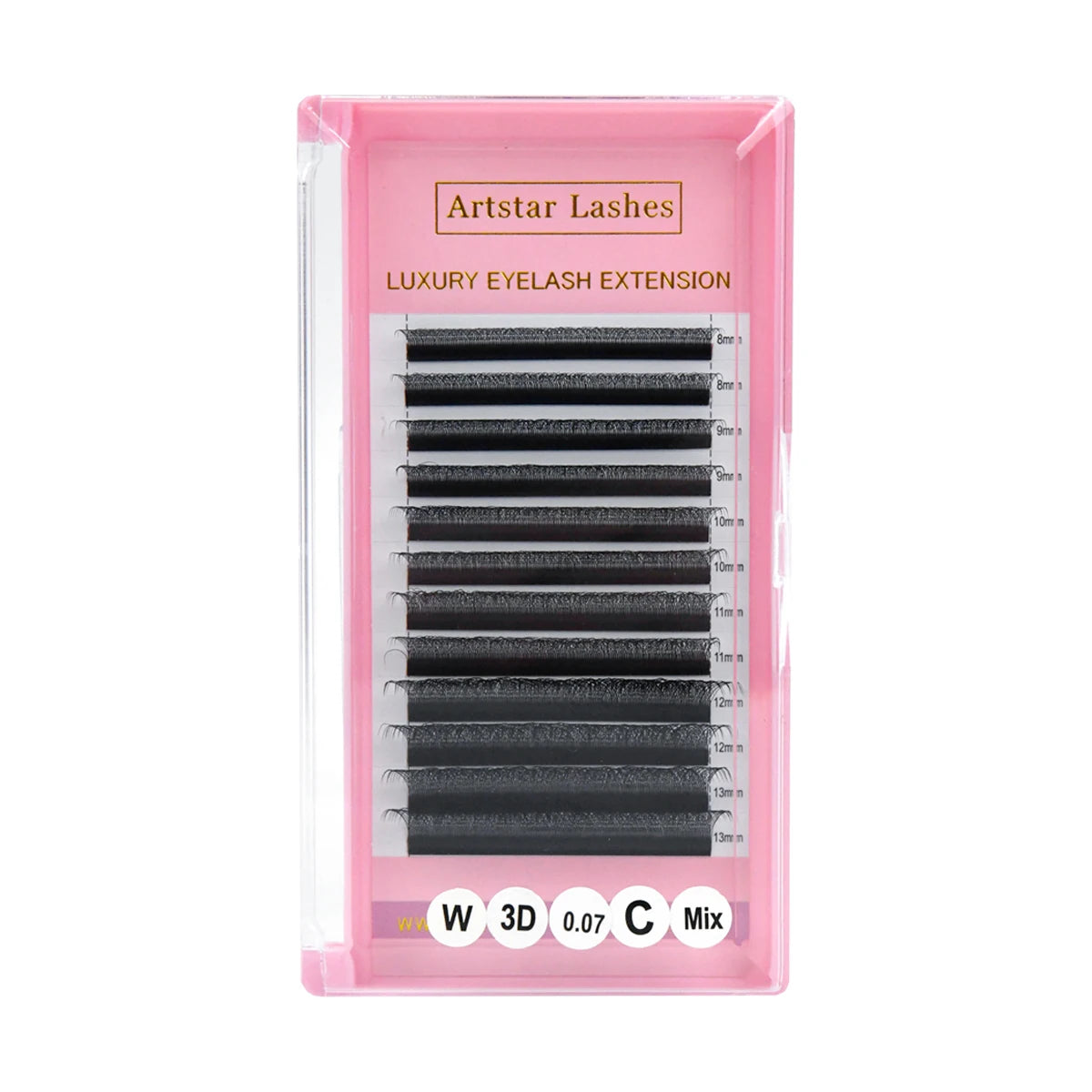 W Shape Eyelash W3D/W4D/W5D/W6D/W8D W Volume Lashes YY Eyelashes C/D Curl Korean PBT W Lash Extensions