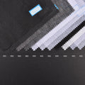Nylon and Polyester Blend Charcoal Iron on Hot Melt Thermal Bond Nonwoven Paper Non Woven Interlining-YBDN100