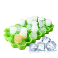 2025 Popular Quick Delivery Creative 37 Hexagonal Maker Silicone Honey Comb Ice Cube Tray