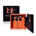 MINEESI Custom Luxury Biometric Watch Winder 6912 Automatic Rotating Rotors LED Display Safe Jewelry Drawers Metal Material