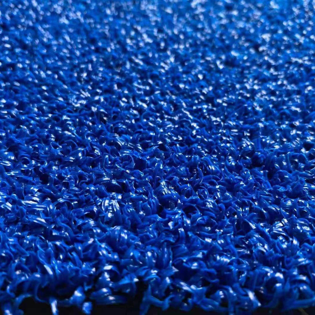 PU Back Blue Synthetic Turf Grass for Padel Tennis Multiple Court