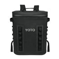 Modern 20L Insulated TPU Waterproof Ice Cooler Backpack Bag Letter Pattern Trending for Camping Picnic Food Beer Can Storage