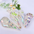 Hotsale Hand-Craft Carved Angel Aura Clear Quartz Bird Head  Natual Crystals for Home Decoration
