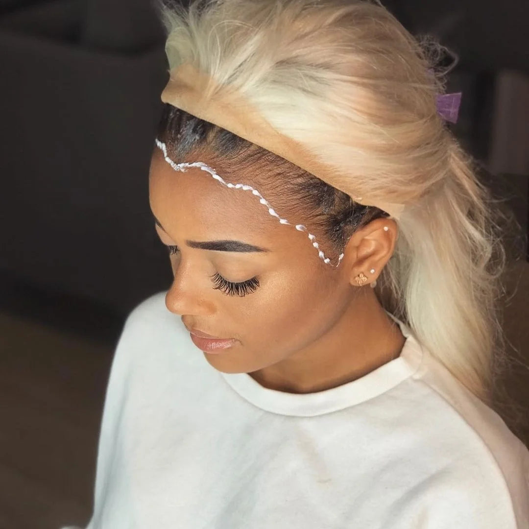Wholesale 30 Inch Film HD Transparent Swiss Lace Frontal Wig Human Hair Bone Straight Virgin Hair Vendor 613 Lace Front Wig