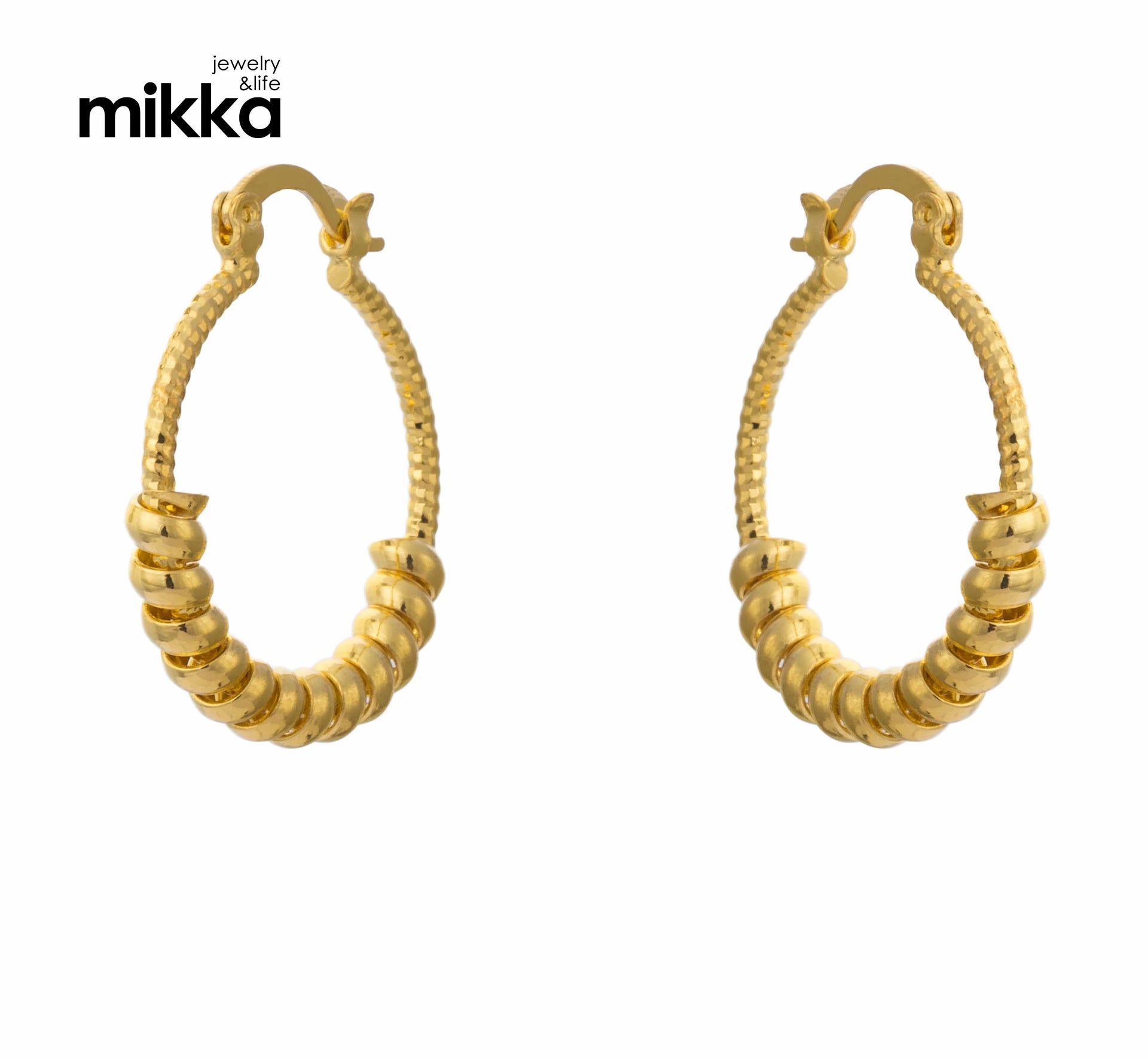 Wholesales 18K Gold Plated Copper Twist Huggie Hoop Earrings Women for Jewelry Gift