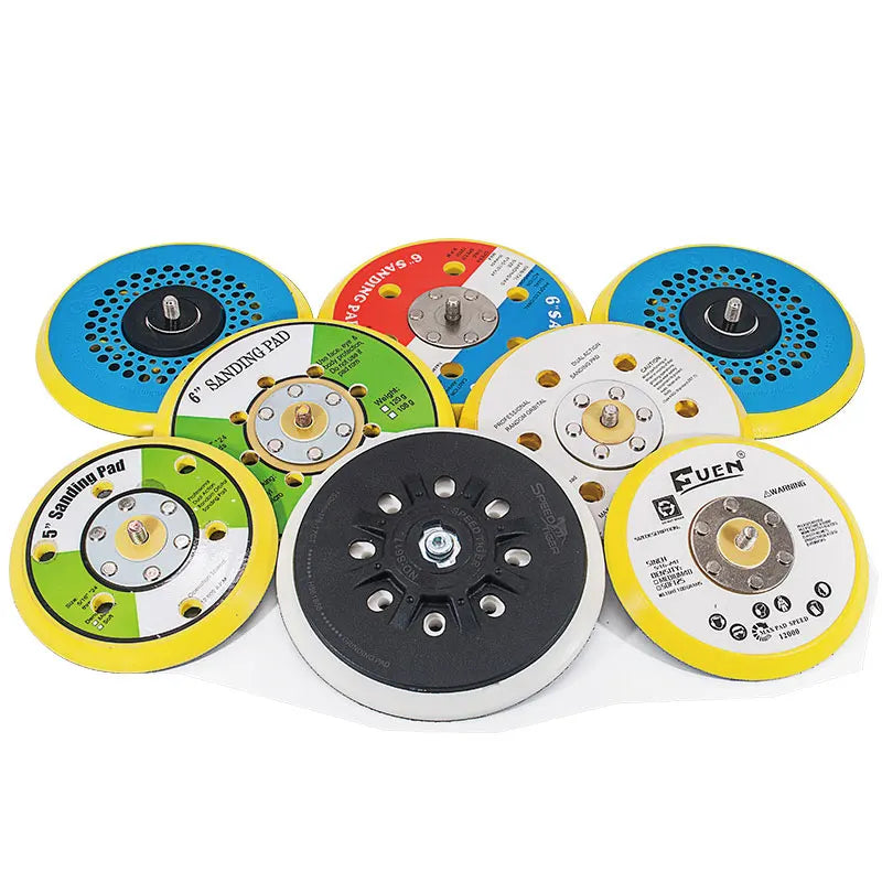 Professional 150mm 3000 RPM GS Certified Dual Action Random Orbital Sanding Pad Plate Holes Pneumatic Sanders Disc Air Polishers