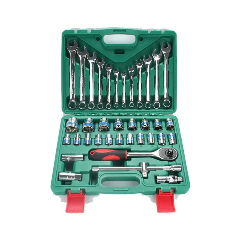 SOLUDE Hot Selling Professional 37 PCS Auto Repair Set Factory Wholesale Household Hand Tool Sets