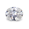 Starsgem Loose Colorless Moissanite Brilliant Cut Oval Shape 7*9MM Crushed Ice Cut Colorless Moissanite