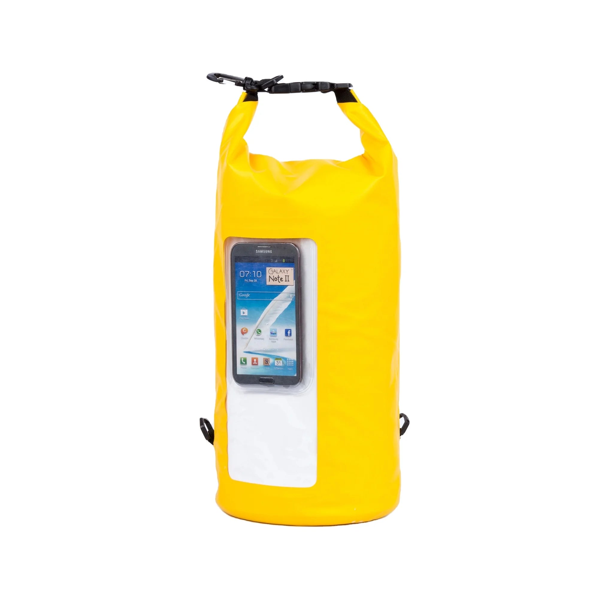 Wholesale 20L Waterproof PVC Dry Bag with Cellphone Pocket for Outdoors