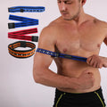 Adjustable Gym Muscle up Arm Blood Flow Restriction Cuff Bicep Occlusion Belt Legs Bfr Training Bandage Bands Straps with Scale