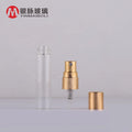 Free Sample 10ml 15ml 20ml 30ml 50ml 100ml Empty Small Clear Glass Bottle Pump Sprayer with Screen Printing Manufacturer