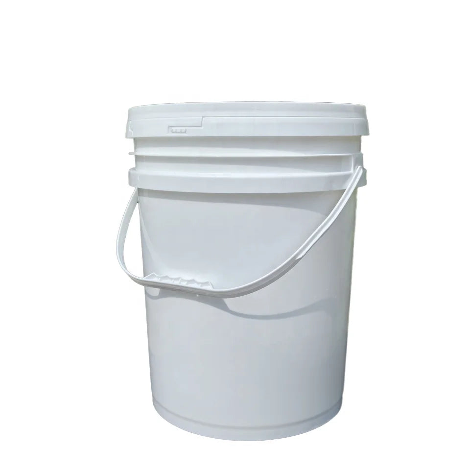 20L White Plastic Pail for Honey With Gate