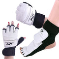 Taekwondo Gloves Foot Protectors Karate Sparring Foot Gloves for Kids Adults