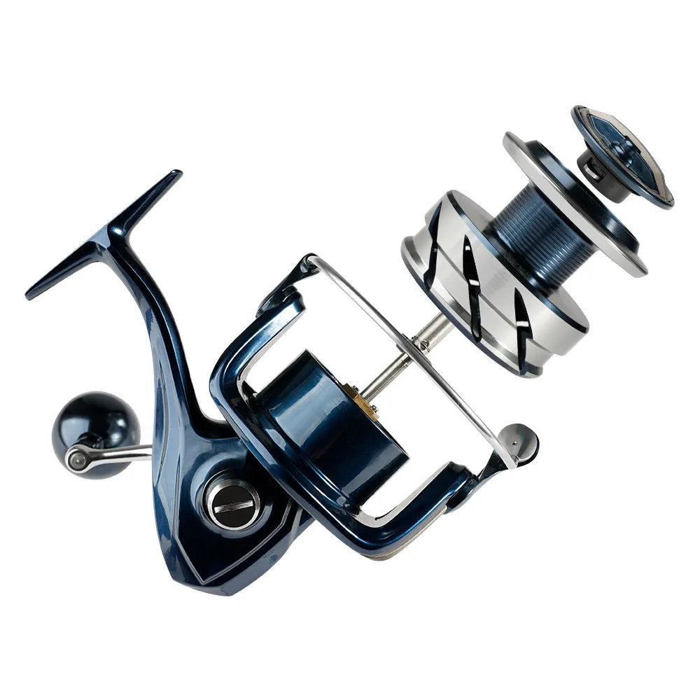 Light Weight Durable Stainless Steel Main Shaft Felt Washe RUltra Smooth Powerful Graphite Body Reel