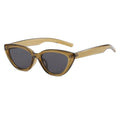 Superhot Eyewear 24769 Fashion 2023 Retro Vintage Cheap Plastic Small Triangle Cat Eye Vacation Sunglasses