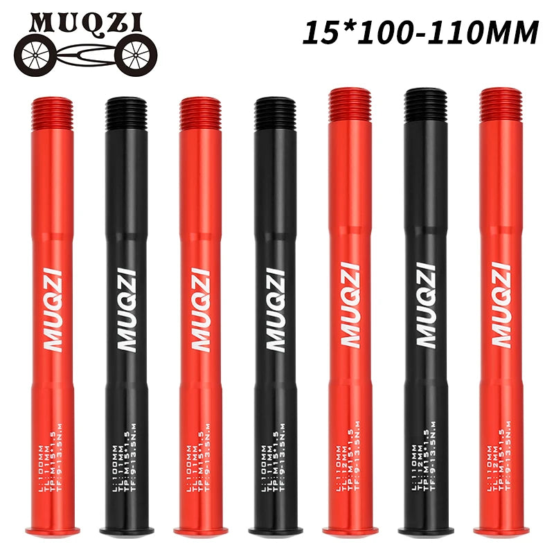 MUQZI Bicycle Fork Thru Axle Lever 15x100mm 15x110mm Thru Axle Skewers for ROCK SHOX
