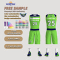 Customized Men Basketball Jersey Sets Uniforms Breathable Sportswear College Youth Training Basketball Jersey
