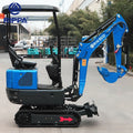 CE/EPA Kubota Engine Excavator 1 Ton Mini Bagger Digger Machine Farm Crawler Excavator Mini for Sale